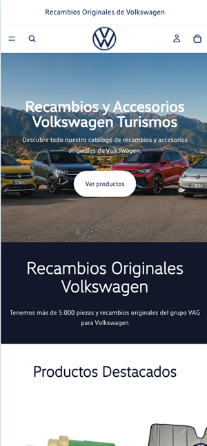 Tienda online de Recambios Originales Volkswagen